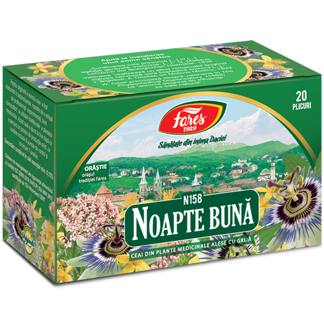Poza produs Noapte buna, N158, ceai la plic, Fares | 20 plicuri