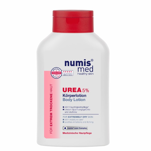 Lotiune de corp cu uree 5%, Numismed | 300 ml — poza produs 1/2