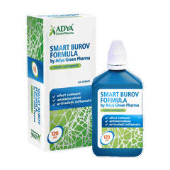 Solutie astringenta Smart Burov, Adya Green Pharma | 120 ml