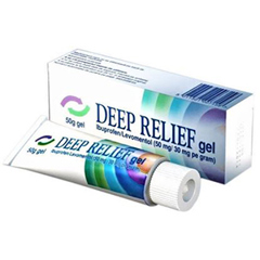 Deep Relief 50 mg/30mg/g gel, Mentholatum | 50 g