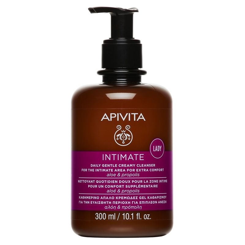Poza produs Gel cu aloe si propolis pentru igiena intima zilnica Intimate Care, Apivita | 300 ml
