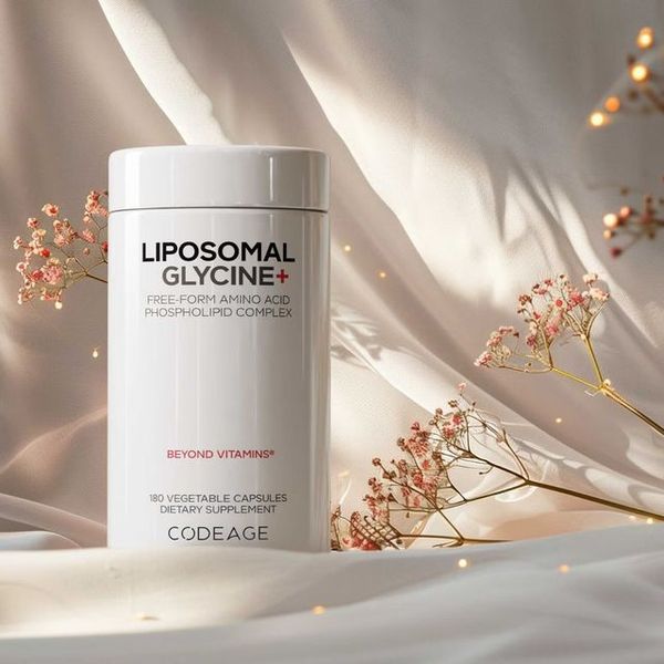 Poza produs CodeAge Liposomal Glycine+, GNC | 180 cps
