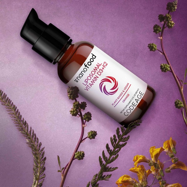 Poza produs GNC CODEAGE LIPOSOMAL VITAMIN D3+K2 LIQUID ORANGE 59,2ML  585117