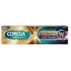 Crema adeziva pentru proteza dentara Corega Power Max Ultimate All in 1, Haleon | 40 g