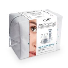 Vichy pachet crema antirid fermitate PS Liftactiv Supreme | 50ml + Crema contur ochi Liftactiv Supreme | 15ml