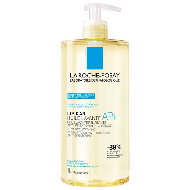 Poza produs Lipikar Ulei de spalare AP+, pentru pielea uscata cu tendina atopica, LA ROCHE-POSAY | 1L