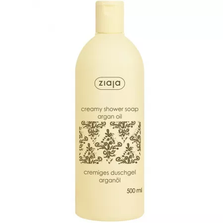 Poza produs Gel de dus cremos cu ulei de argan, Ziaja | 500 ml