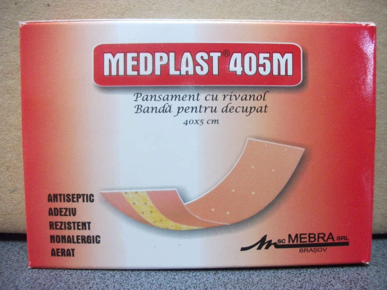 Poza produs MEDPLAST 405 M PANSAMENT (40X5)