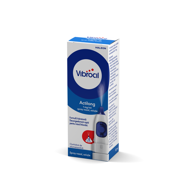 Poza produs Vibrocil Actilong 1 mg/ml spray nazal, Haleon | 10 ml