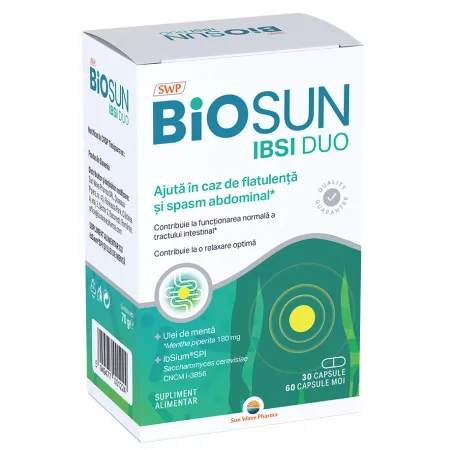 Poza produs BIOSUN IBSI DUO 30CAPS+60CAPS MOI