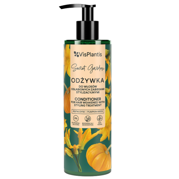 Poza produs Balsam Vis Plantis pentru Par Deteriorat de Tratamente Termice,Green Pharmacy |  400 ml
