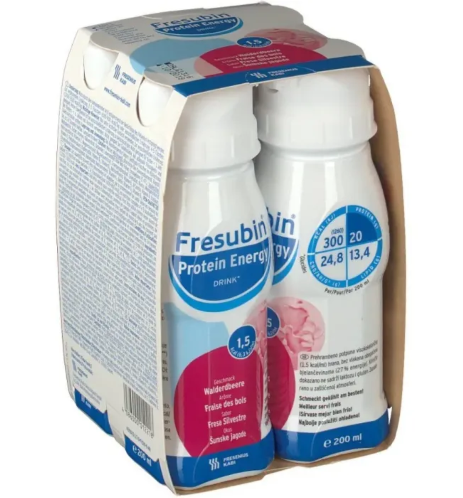 Poza produs Solutie Nutritiva Orala Fresubin Protein Energy Fragi, Fresenius Kabi | 4 x 200 ml