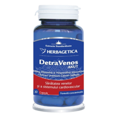 DetraVenos Akut, Herbagetica | 30 capsule