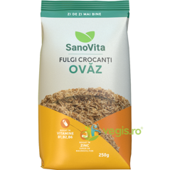 Fulgi crocanti de ovaz, SanoVita | 250 g