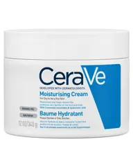 CeraVe Crema hidratanta pentru fata si corp, piele uscata si foarte uscata | 340 gr