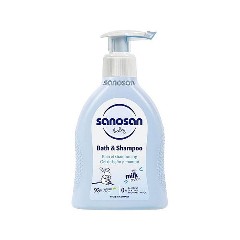Spumant si sampon pentru copii, Sanosan | 200 ml