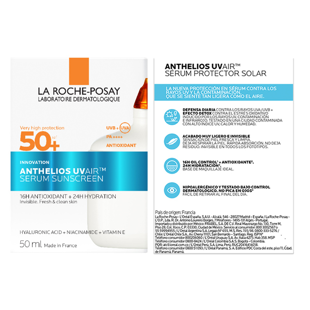 Poza produs Anthelios Uvair ser de fata SPF 50+, La Roche-Posay | 50 ml