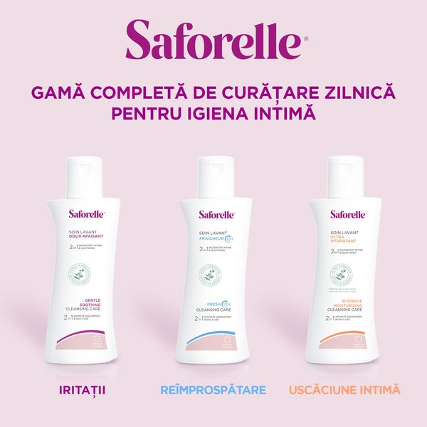 Poza produs Gel pentru igiena intima delicata, Saforelle, Biocodex | 250 ml