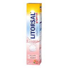 Litorsal cu aroma de grapefruit, Zdrovit | 24 comprimate efervescente
