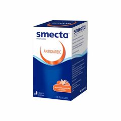 Smecta cu vanilie si portocala, Ipsen Pharma | 10 plicuri
