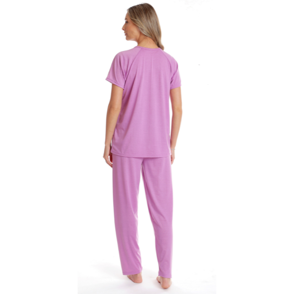 Pijama dama AP2527 lila heart, Andana | marimea M — poza produs 3/3