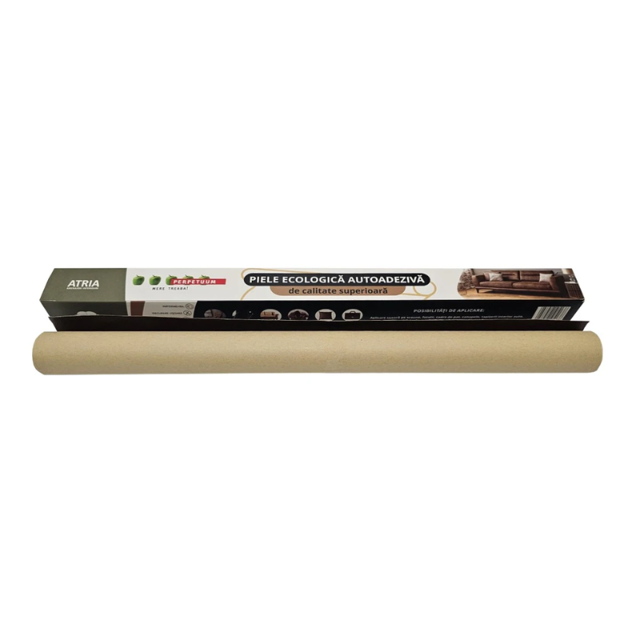 Poza produs Piele ecologica autoadeziva 0.7 mm maro inchis, Perpetuum | 49.50x137 cm