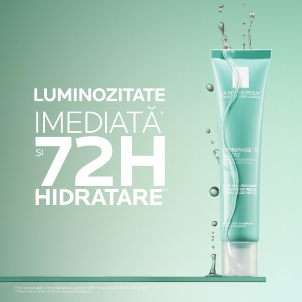 Poza produs Crema intens hidratanta Hydraphase HA Light, La Roche-Posay | 40 ml