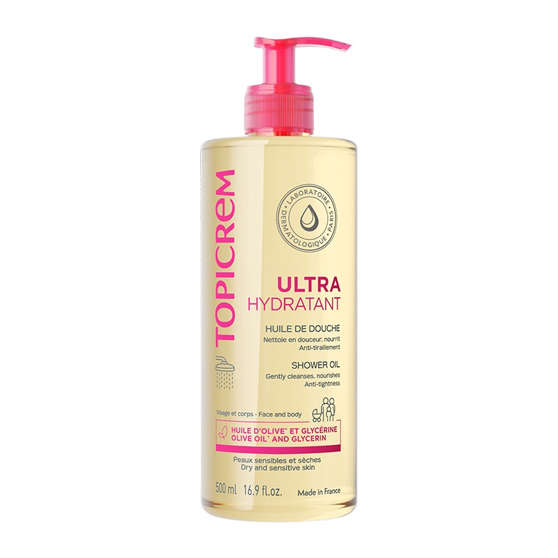 Poza produs Ulei de dus ultra hidratant Topicrem UM, NIGY | 500 ml