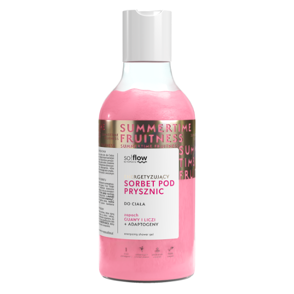 Poza produs Gel de dus So!Flow Sorbet de Guave si Lychee, Green Pharmacy | 400 ml