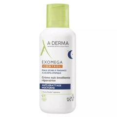 A-Derma Exomega control crema de noapte reparatoare si emolienta pentru piele uscata | 400 ml