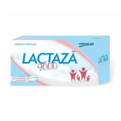 Lactaza 9000, Aesculap | 20 comprimate masticabile