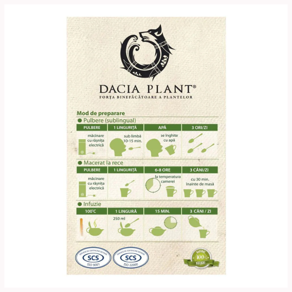 Poza produs Ceai Somnofort, Dacia Plant | 50 g