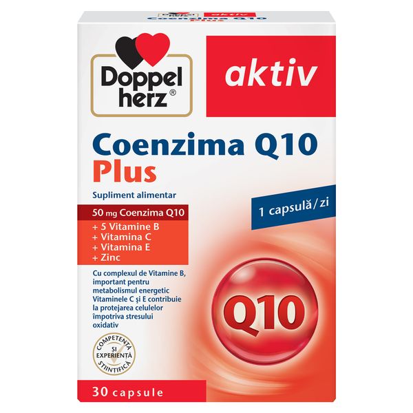 Coenzima Q10 Plus, Doppelherz Aktiv | 30 capsule — poza produs 1/4