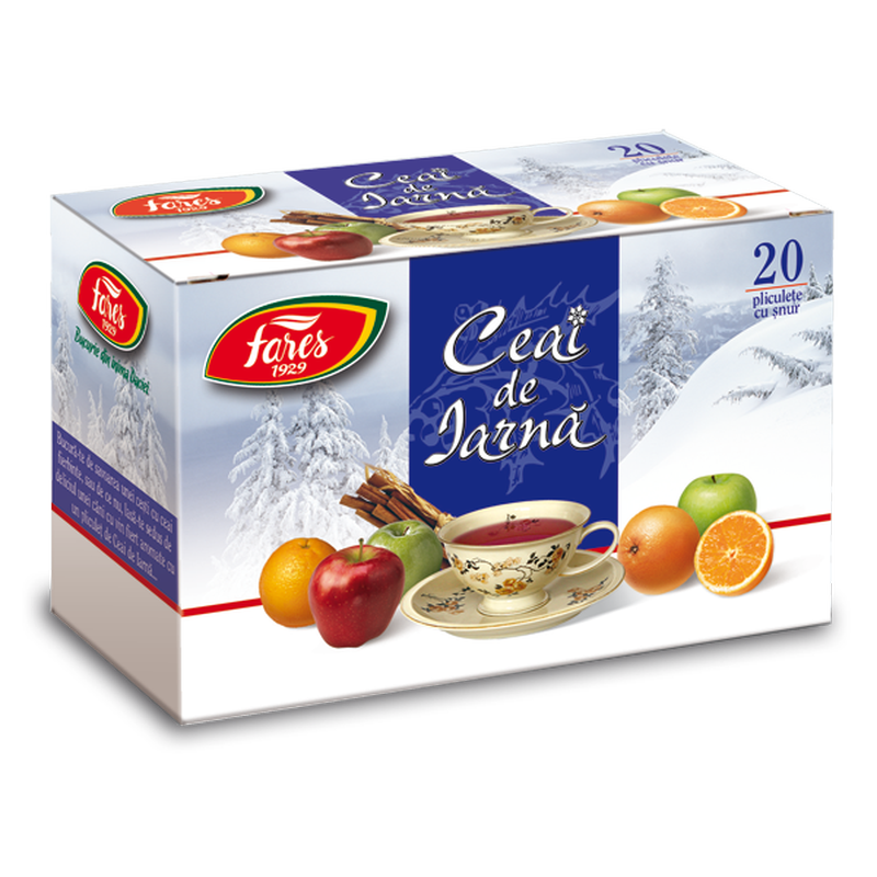 Poza produs Ceai de iarna, ceai la plic, Fares | 20 plicuri
