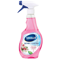 Solutie curatare geamuri cu Otet de Zmeura Sidolux Crystal, Lakma | 500 ml