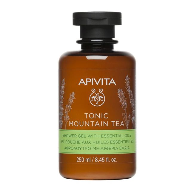 Poza produs Gel dus cu ceai de munte, Apivita | 250 ml