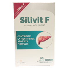 Silivit F hepatoprotector, Vita Care | 90 capsule