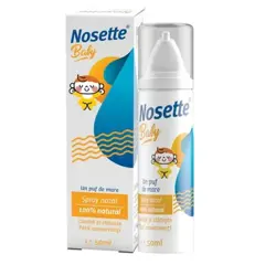 Spray nazal cu apa de mare izotonica Nosette Baby, Dr. Reddys | 50 ml