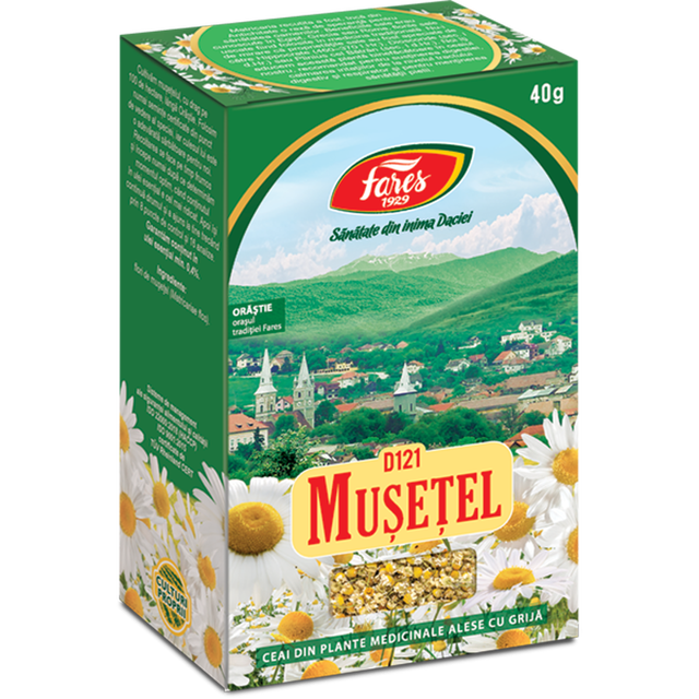 Poza produs Musetel, flori, D121, ceai la punga, Fares | 40G