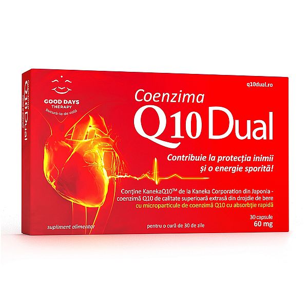 Coenzima Q10 Dual 60 mg, Good Days Therapy | 30 capsule