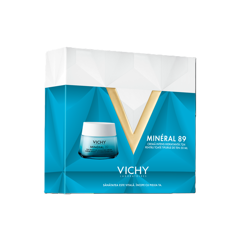 Xmas Pachet crema intens hidratanta 72h Mineral 89, 50 ml, Vichy