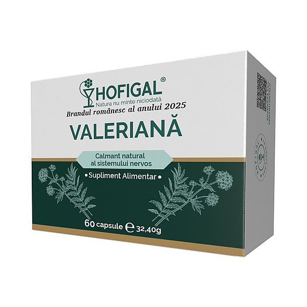 Valeriana, Hofigal | 60 capsule — poza produs 1/2