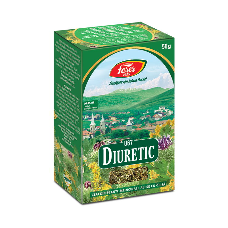 Poza produs Ceai diurectic, Fares | 50 g