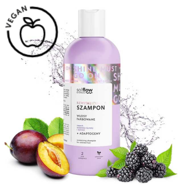 Poza produs Sampon So!Flow pentru par vopsit, Green Pharmacy | 400ml