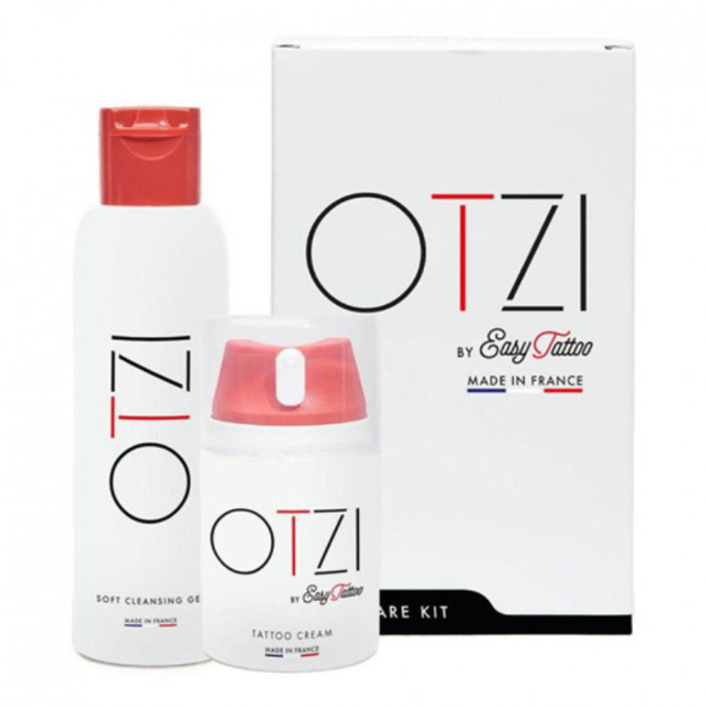 Poza produs Kit pentru ingrijirea tatuajelor OTZI, Medical Body Art | 125 ml + 50 ml