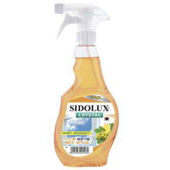 Solutie curatare geamuri cu Otet din fructe Sidolux Crystal, Lakma | 500 ml