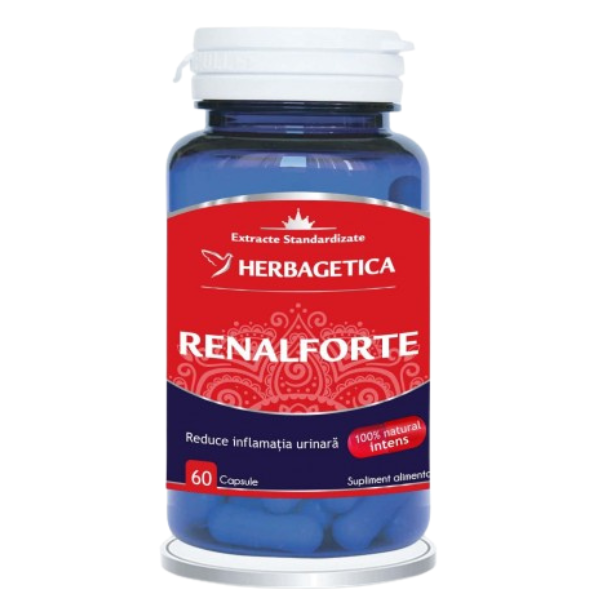 Poza produs Renal Forte, Herbagetica | 60 capsule