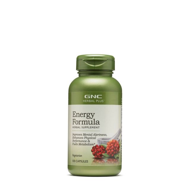 Poza produs GNC Herbal Plus Energy, Formula pentru Energie | 100 cps