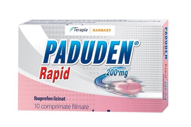 Poza produs PADUDEN RAPID 200 MG X 10