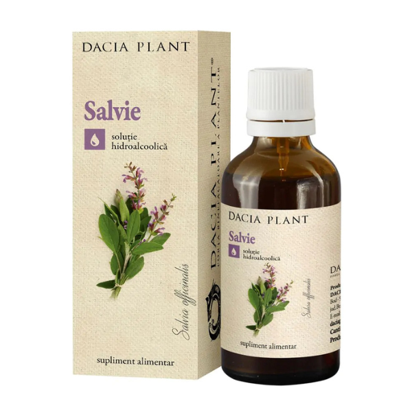 Poza produs Tinctura Salvie, Dacia Plant | 50 ml